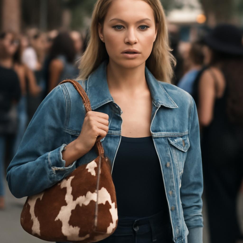 A modelo arrasou em Paris com look cowboy-core inspirado no icônico estilo do 'Cowboy Carter'