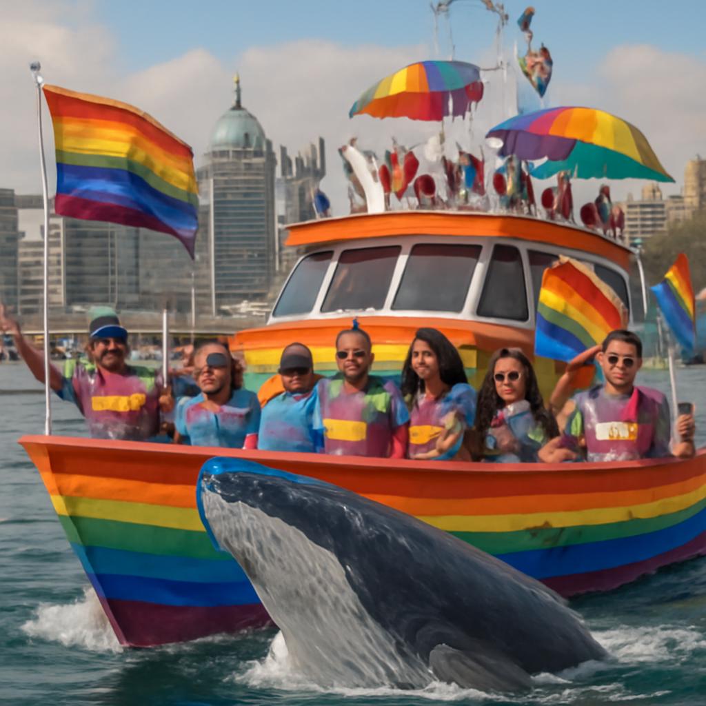 Evento gratuito destaca comportamentos LGBTQIA+ entre orcas e promove conscientização ambiental