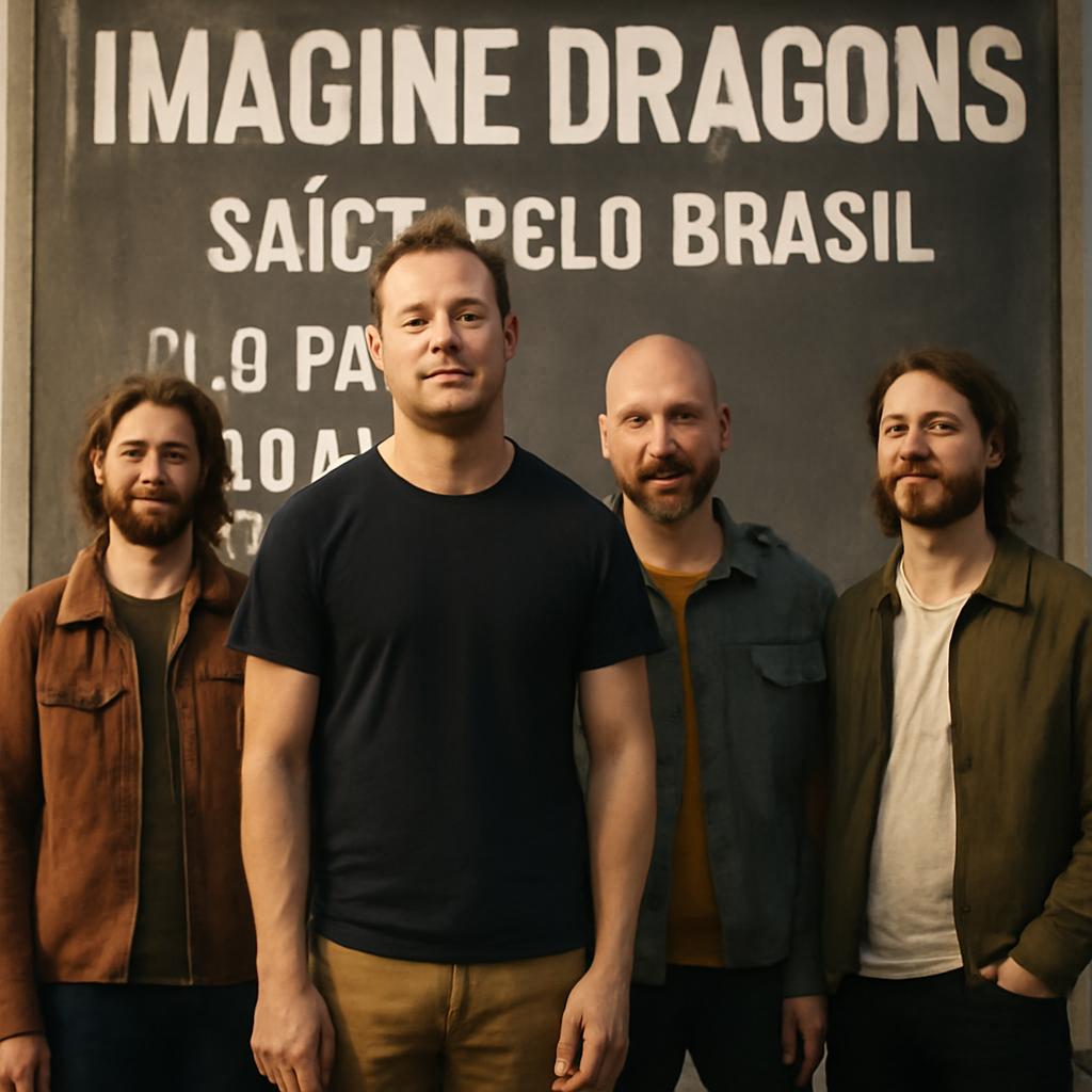 Banda norte-americana traz sucessos como 'Believer' e 'Thunder' para três capitais brasileiras em outubro