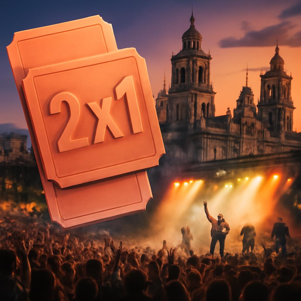 Descubra os shows imperdíveis com promoção 2x1 em ingressos para curtir na Cidade do México
