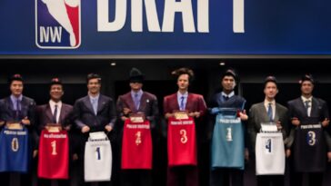 Conheça os principais nomes da primeira rodada do Draft da NBA 2025 e o retorno dos jogos ao NBC e Peacock