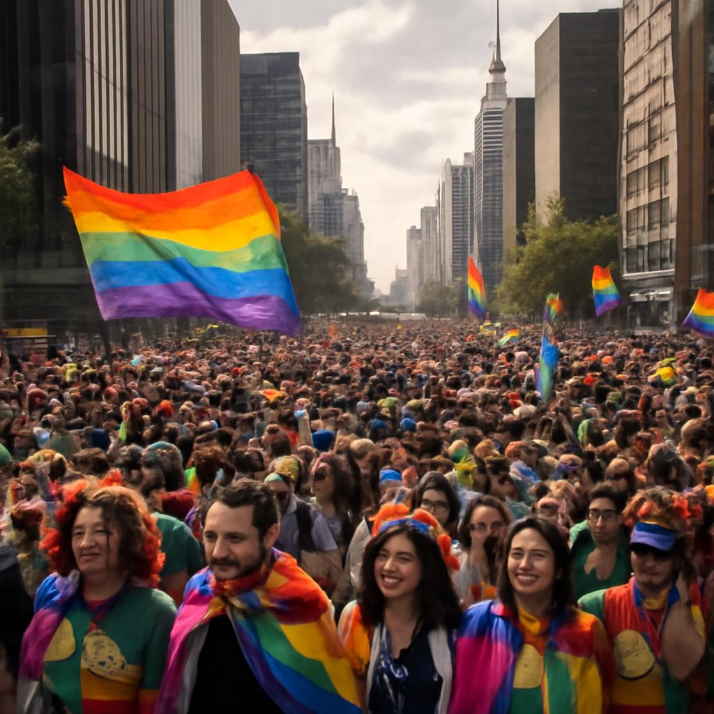 Evento reafirma luta por direitos e inclusão em uma festa vibrante e cheia de esperança na maior cidade do Brasil