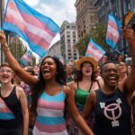 Milhares se unem em São Francisco para a maior marcha trans da cidade, reafirmando orgulho e luta contra ataques aos direitos trans