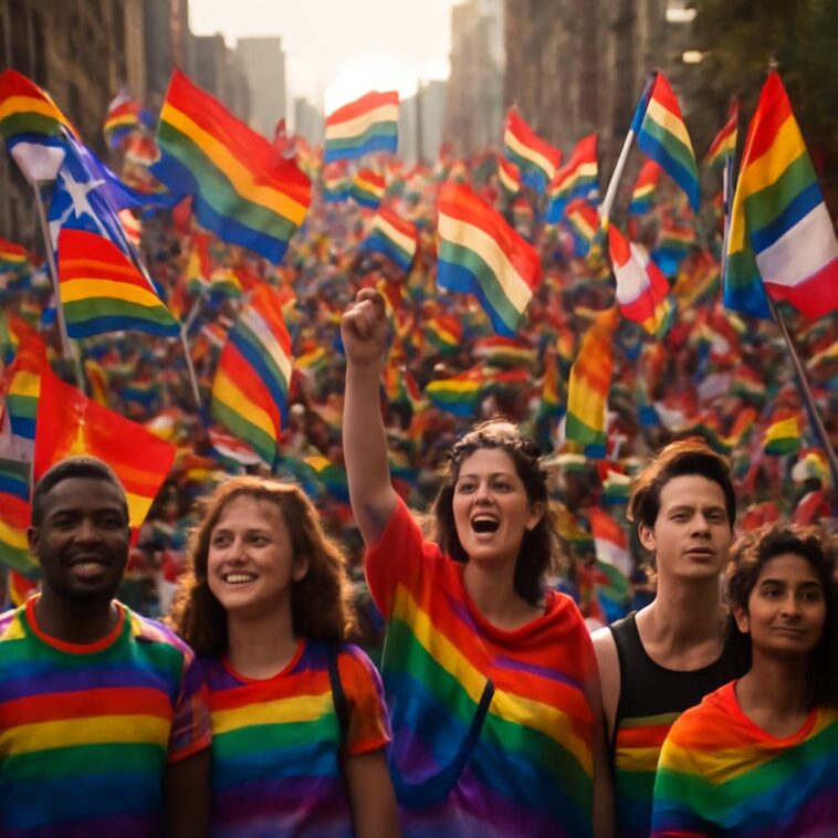 Milhares celebram o Dia do Orgulho LGBT, enfrentando desafios e reafirmando direitos em várias cidades globais