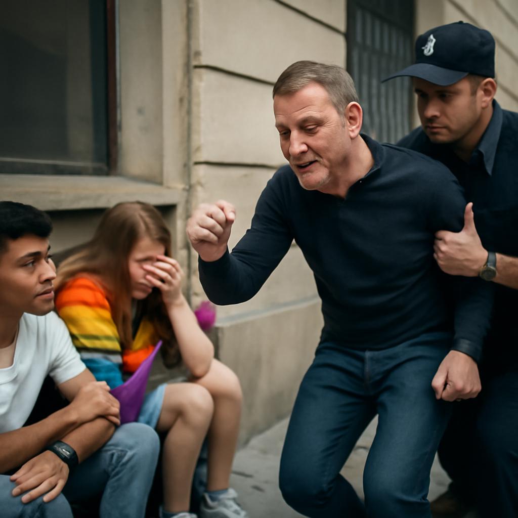 Ataque homofóbico em Villa María: homem é detido após agressão a grupo LGBTQIA+ 12 Em Villa María, Córdoba, agressor foi preso após arrancar bandeira e insultar pessoas LGBTQIA+ no Dia do Orgulho