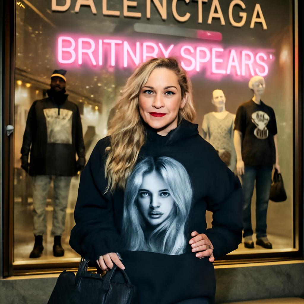 Ícone pop exibe camisa da collab com Britney, reforçando união e empoderamento LGBTQIA+