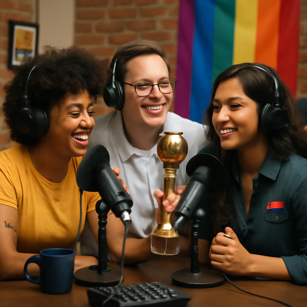 Podcast LGBTQIA+ une amizades e conquista prêmio internacional 13 A celebração das conexões entre pessoas gays e héteros ganha destaque com humor e debates essenciais