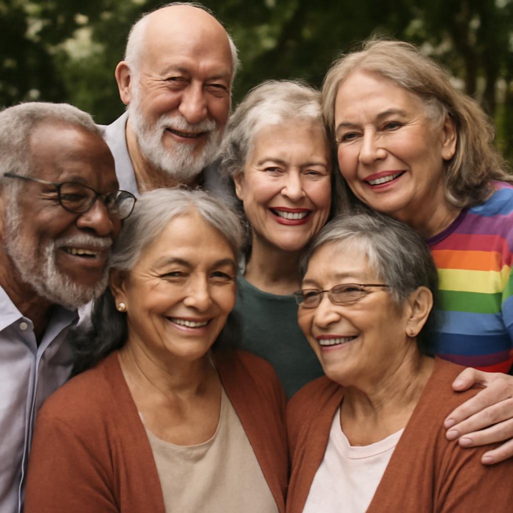Descubra os desafios e cuidados essenciais para a população LGBTQIA+ viver uma vida plena na maturidade