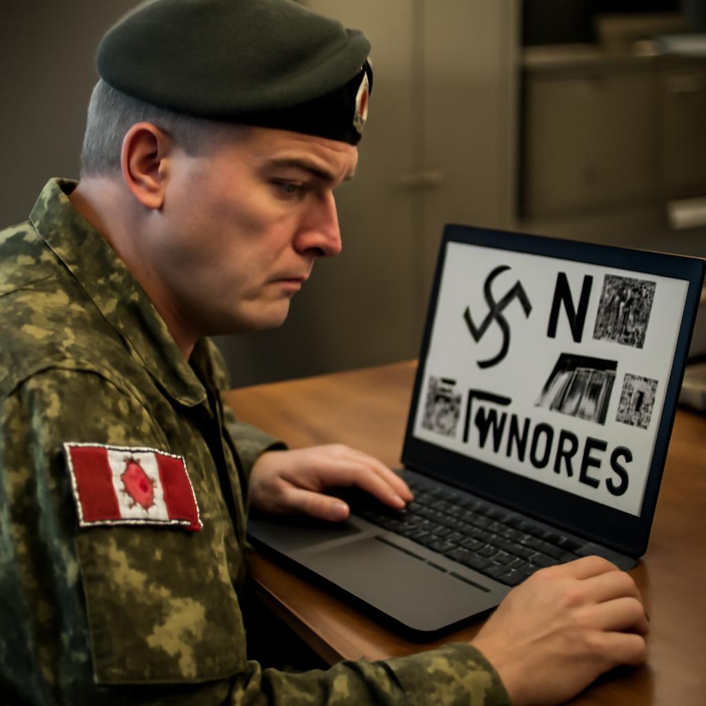 Exército canadense investiga página com conteúdos racistas e misóginos 13 Polícia militar reabre apuração sobre grupo no Facebook com discursos de ódio e intolerância
