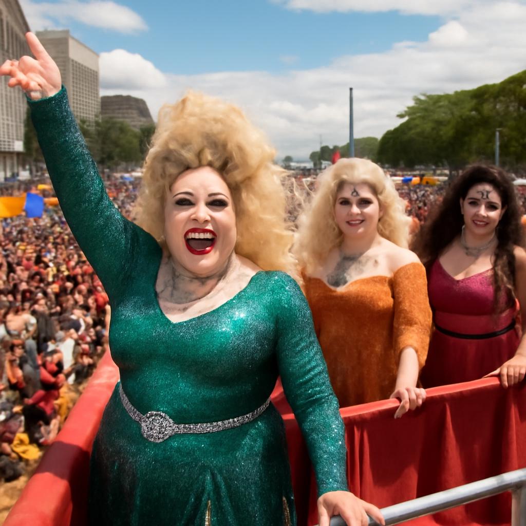 Apresentadora do Drag Race Brasil promete show inesquecível na 26ª Parada do Orgulho em frente ao Congresso Nacional