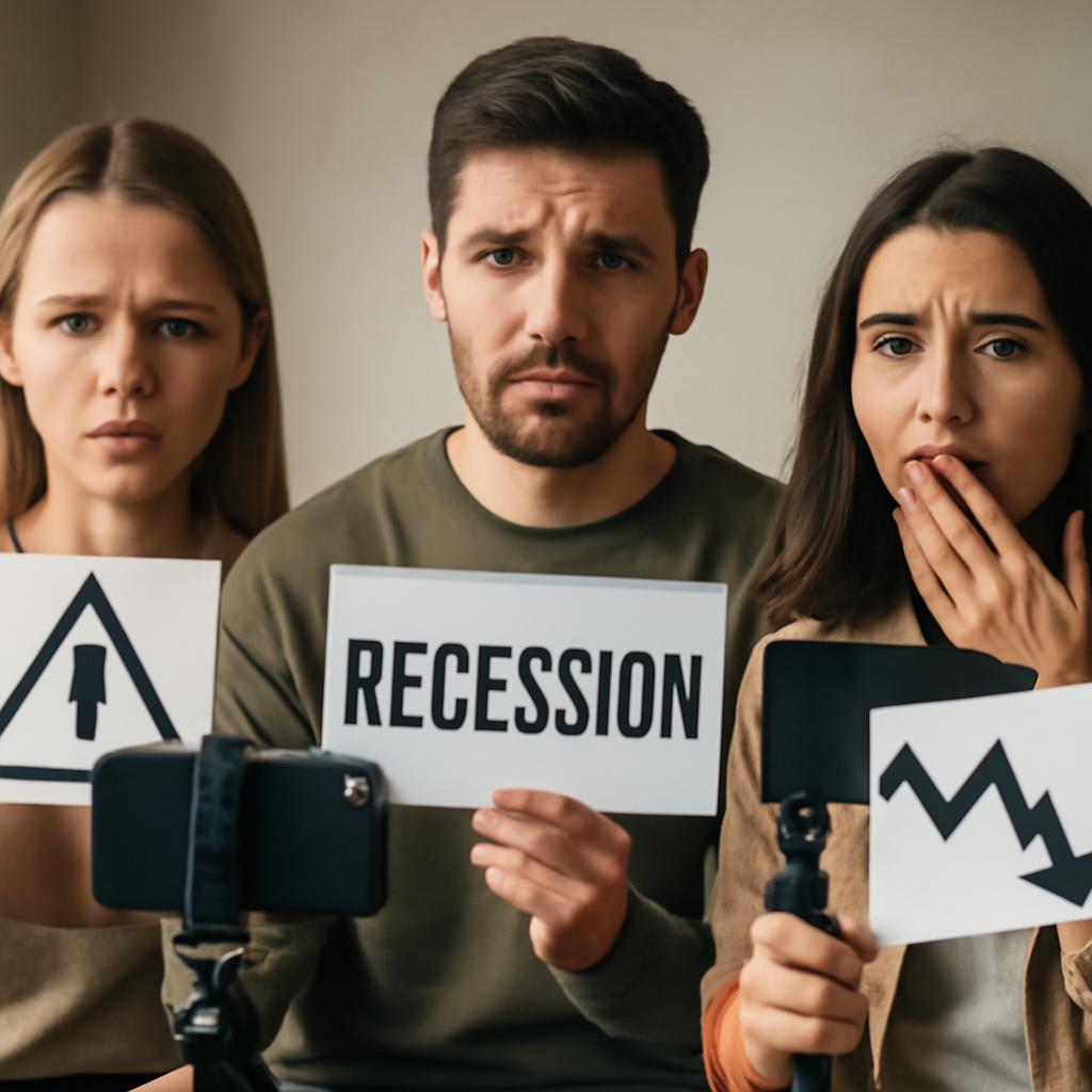 Do estilo ‘recessão’ nas unhas ao ‘hashtag’ viral, a internet revela um alerta econômico além dos números oficiais