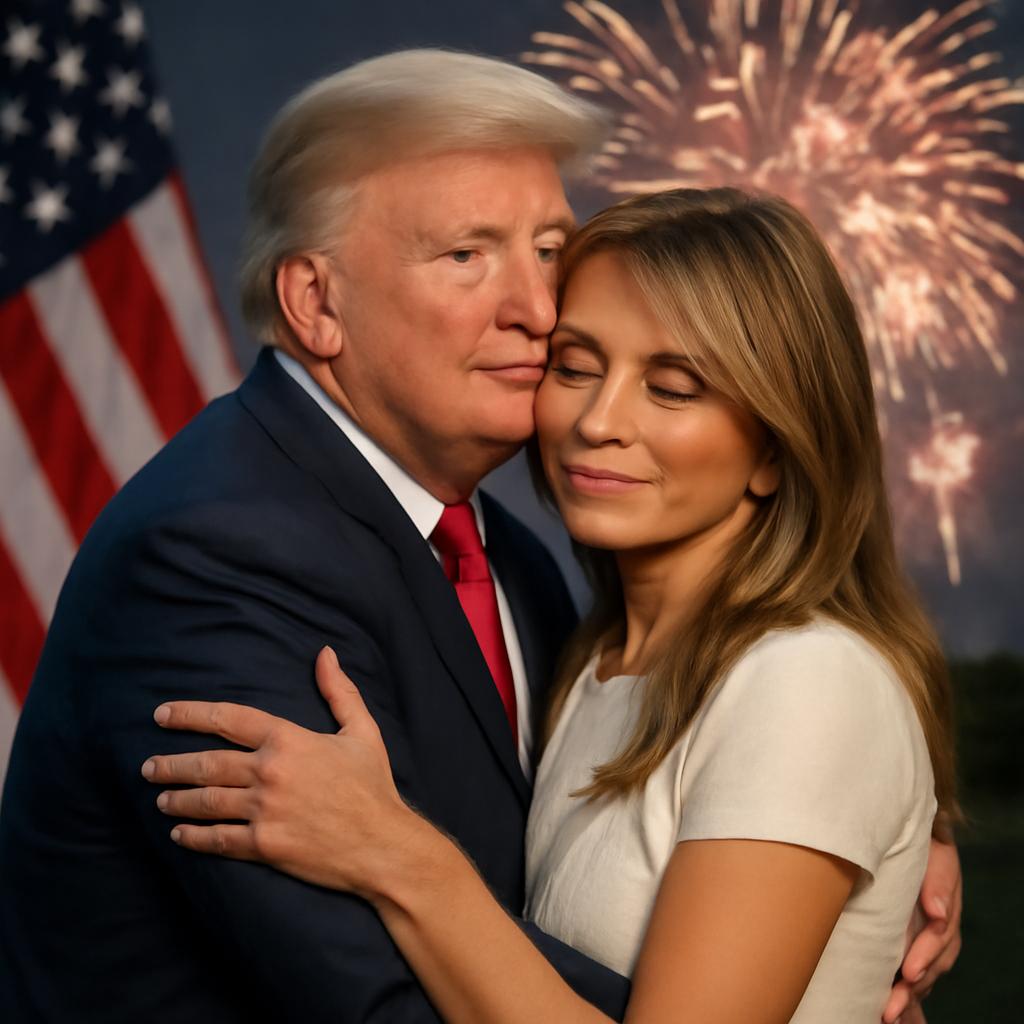 Casal presidencial celebra o Dia da Independência dos EUA com beijo, dança e show de fogos em Washington, D.C.