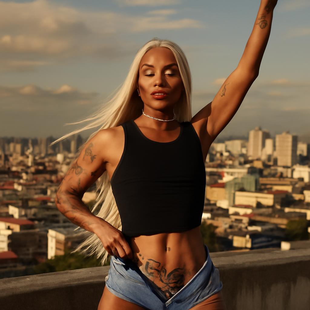 A diva pop compartilha momento especial e mostra sua tatuagem na virilha em foto exclusiva