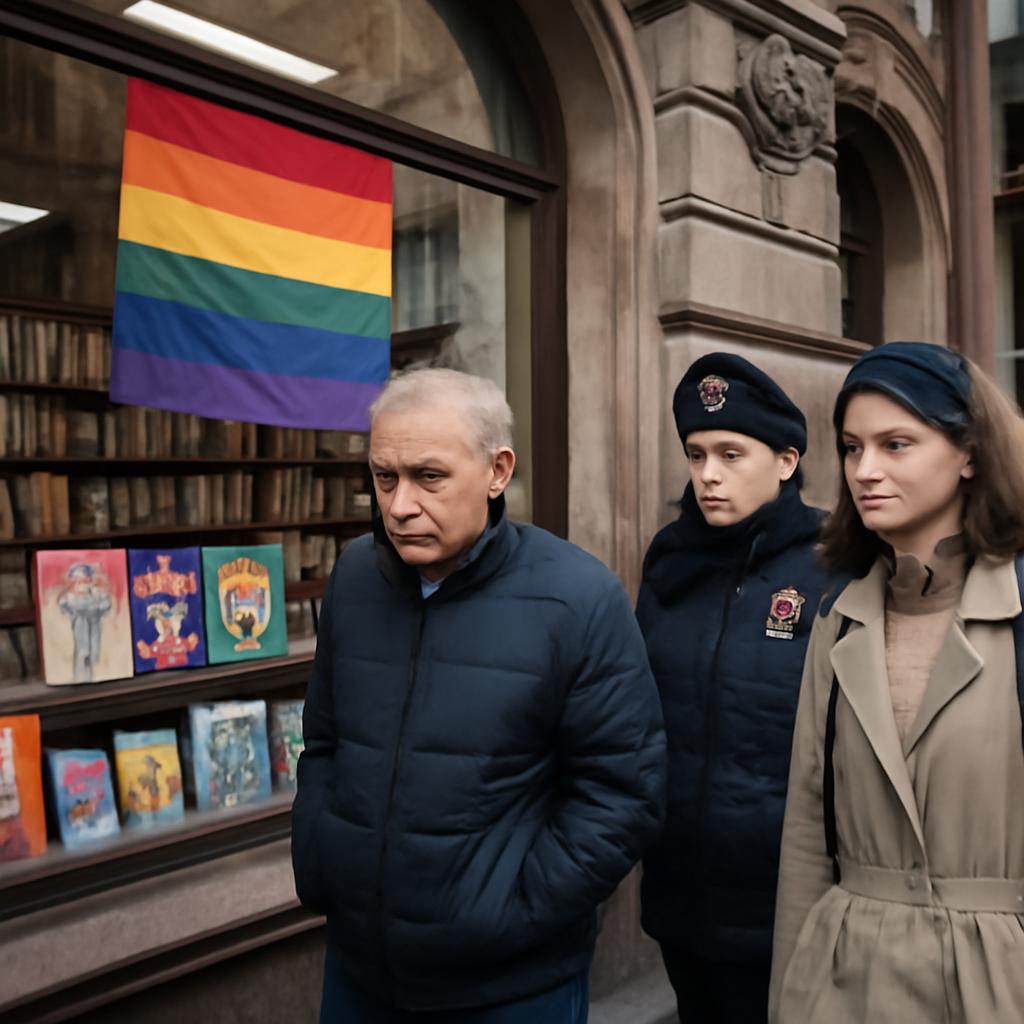 Espaço cultural enfrenta perseguição e multas por promover literatura LGBTQIA+ em meio a repressão na Rússia