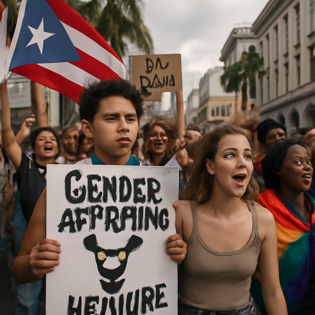 Ativistas trans se mobilizam para barrar projeto que criminaliza cuidados para jovens trans em Porto Rico