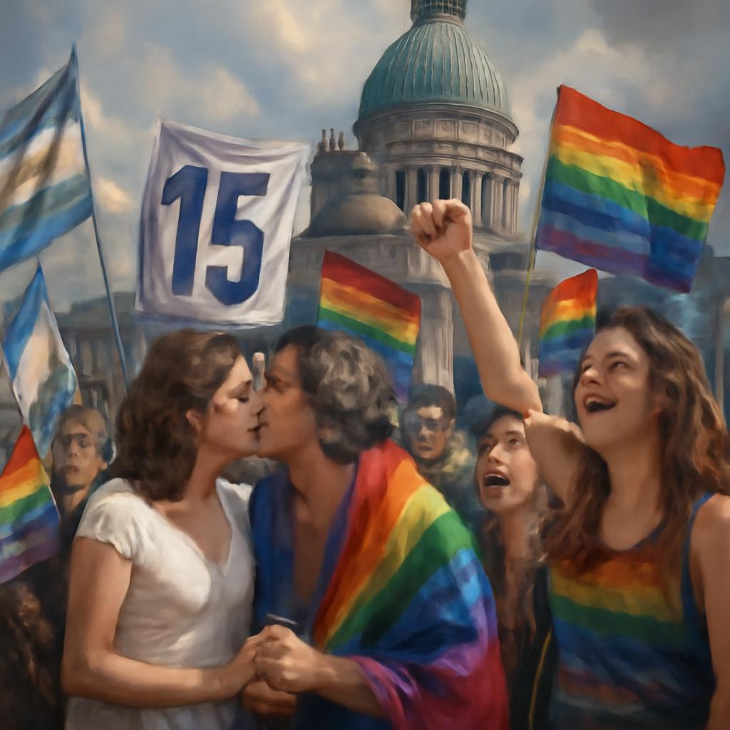 Aprovacao do casamento igualitario transformou vidas e fortaleceu a luta LGBTQIA+ na Argentina e no mundo