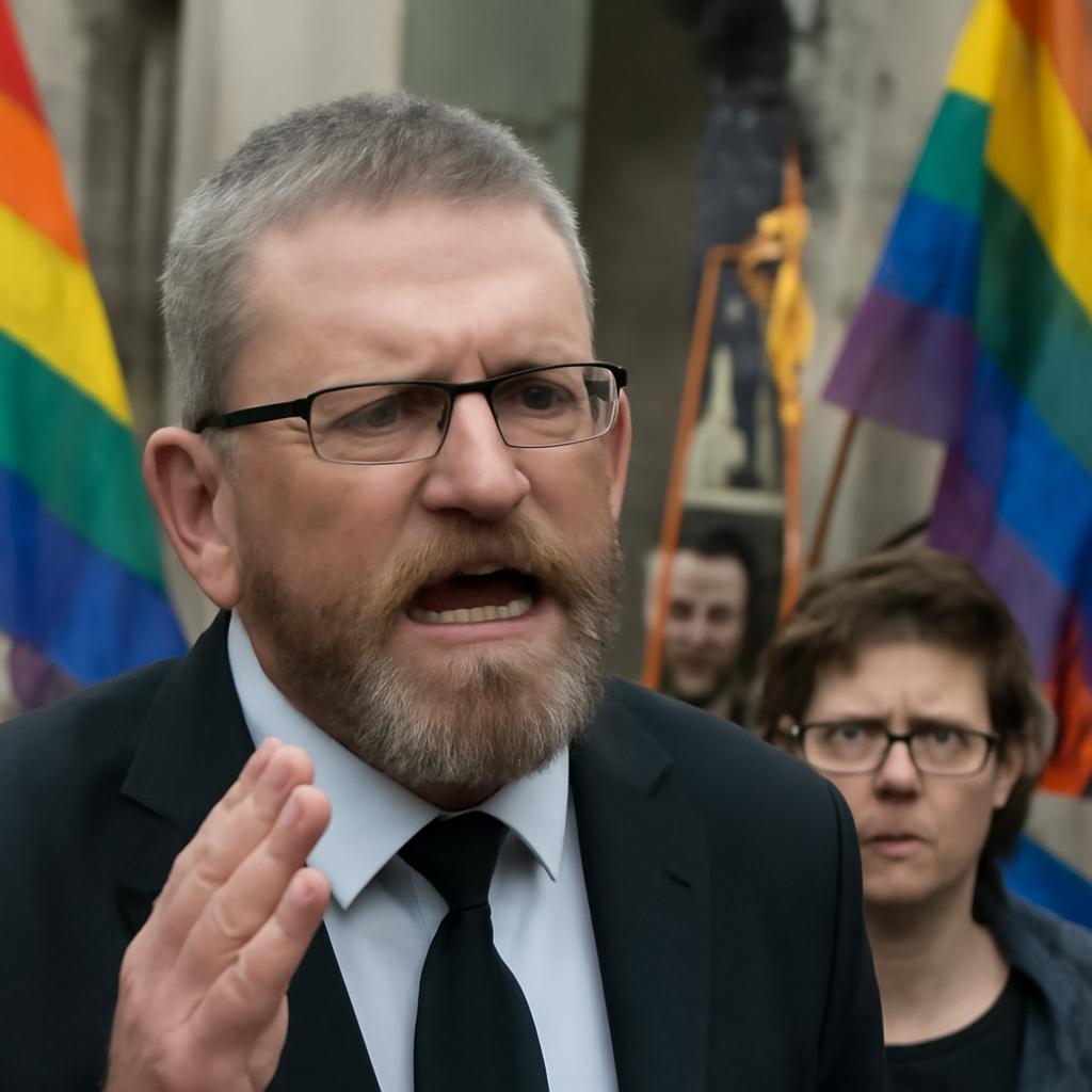 Eurodeputado enfrenta pedido de cassação por destruir exposição LGBT e queimar bandeira da UE