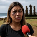 Durante férias na Ilha de Páscoa, Naya Fácil e amigos enfrentam agressão por homofobia, revelando um cenário preocupante
