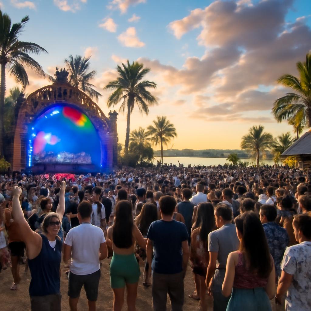 Fim de semana repleto de shows no Na Praia Festival traz diversidade musical e celebração à beira do Lago Paranoá