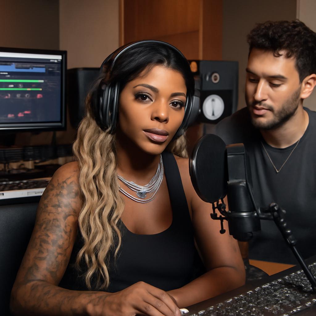 Cantora grava novo álbum em Los Angeles, celebrando amor e representatividade LGBTQIA+