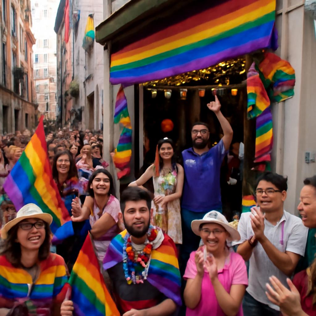 Mont-de-Marsan celebra primeira bodega militante LGBT+ nas Fêtes de la Madeleine 12 Associação Nos Couleurs marca presença com show drag e espaço acolhedor na tradicional festa landesa