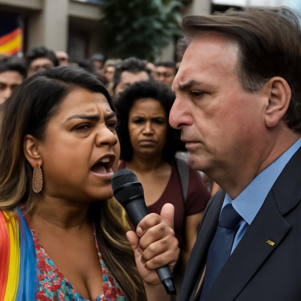 Artista foi uma das primeiras a expor o discurso racista e homofóbico do ex-presidente, mostrando sua coragem e resistência
