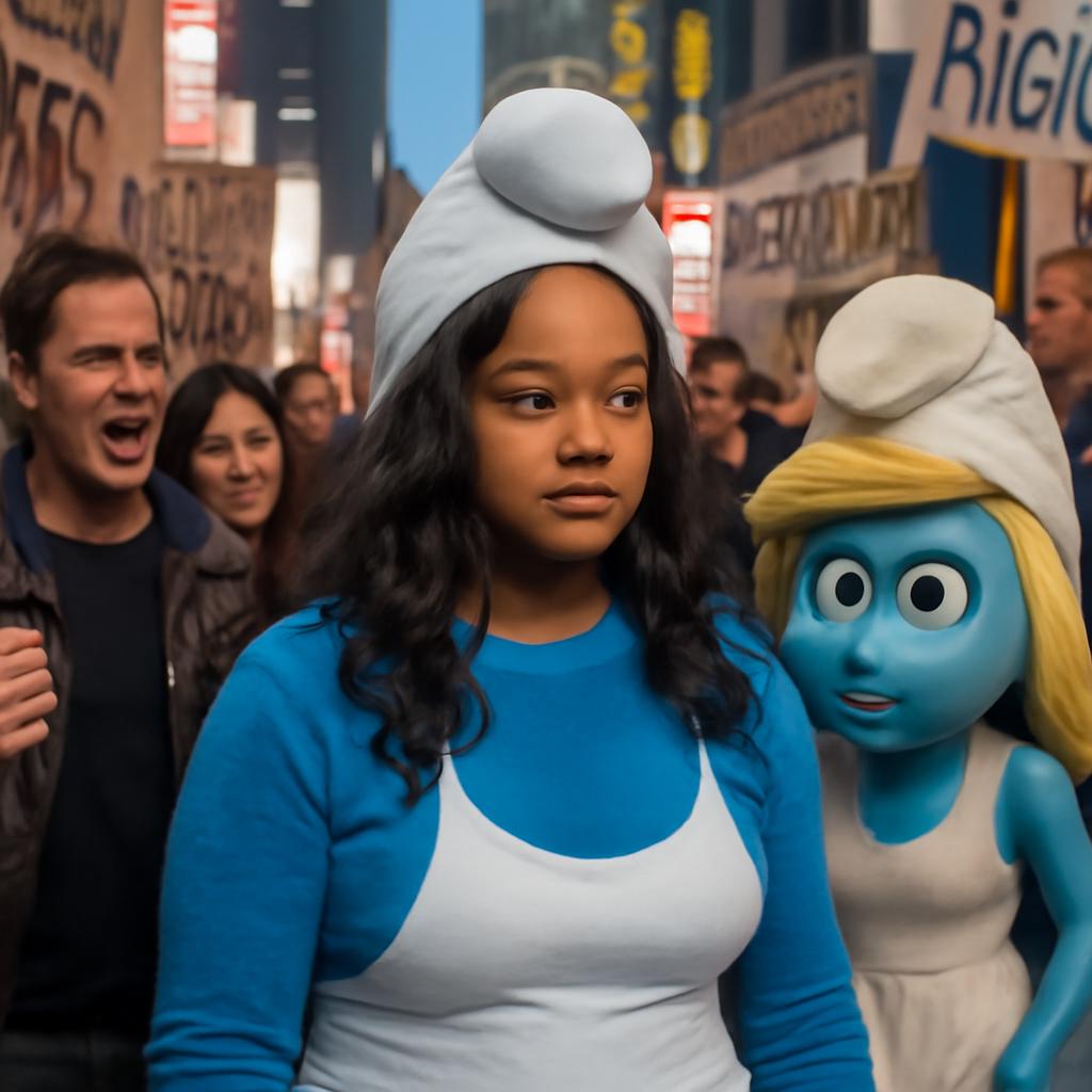 Filme dos Smurfs com Rihanna amarga baixa avaliação e público dividido em estreia fraca