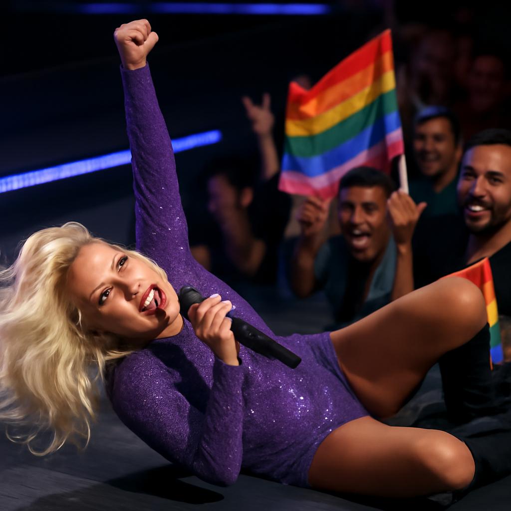 Lady Gaga cai em show em Las Vegas, mas encanta fãs LGBTQIA+ com reação 12 Durante sua turnê Mayhem Ball, a estrela se levanta rápido e celebra a conexão com seus Little Monsters