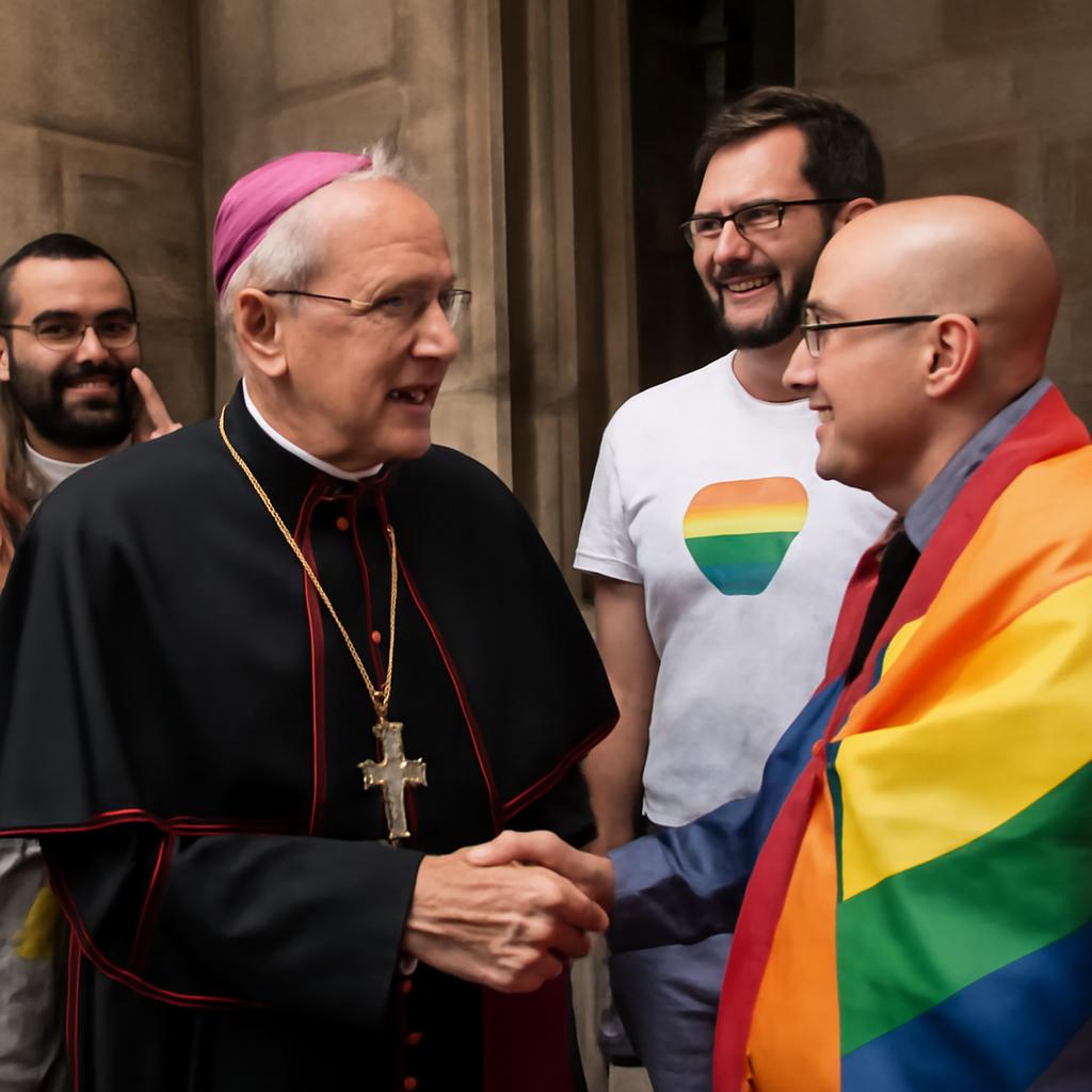 Monseñor José Cobo recebe grupo Crismhom e promove diálogo sobre inclusão na Igreja