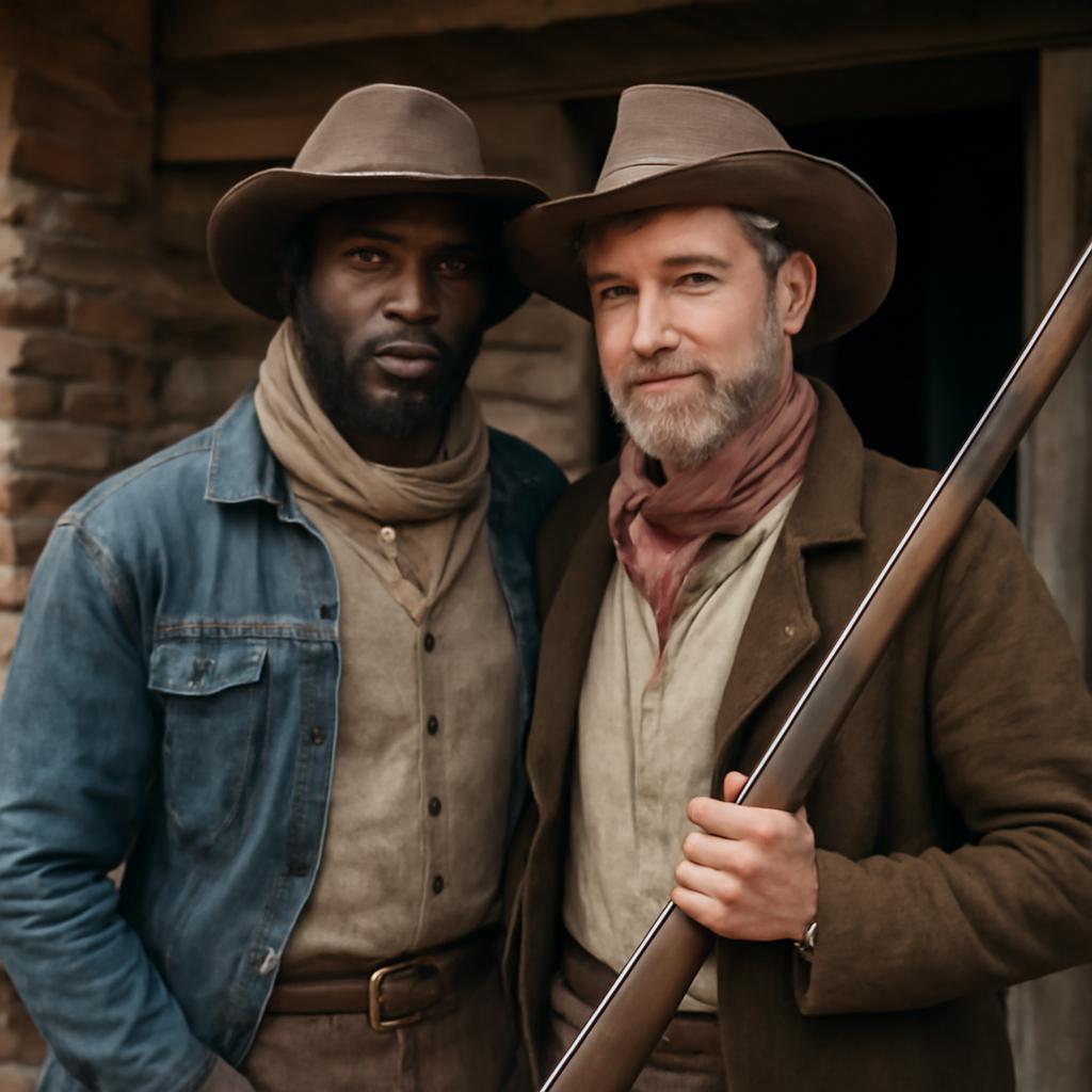 Jason Hanna e Joe Riggs vivem experiência 1880s com os filhos, trazendo visibilidade e representatividade LGBTQIA+ na TV