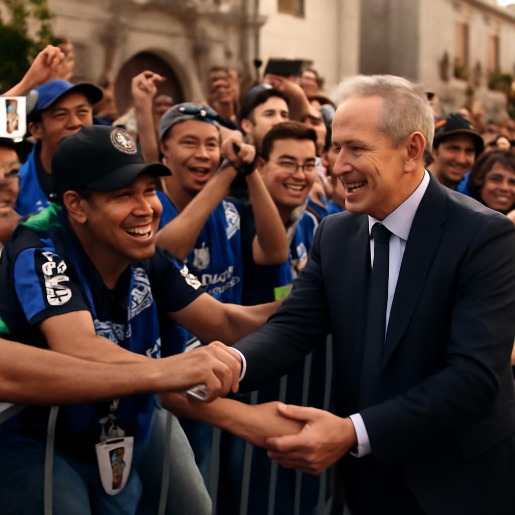 Novo dono dos Gallos Blancos se aproxima da torcida e busca fortalecer o time na Liga MX