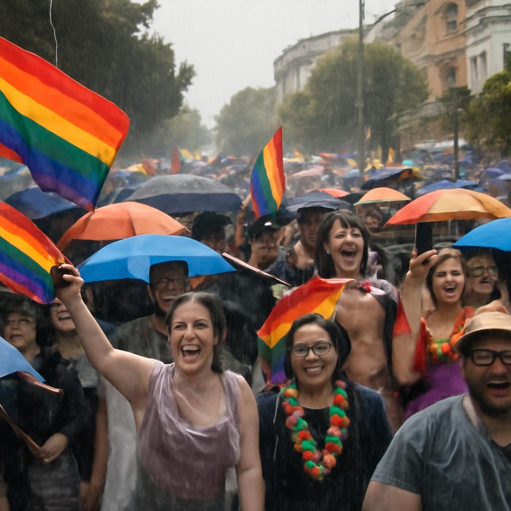 Rimini Summer Pride reúne milhares e celebra direitos LGBTQIA+ sob chuva 13 Manifestação colorida e forte em Rimini defende famílias, pessoas trans e liberdade de expressão
