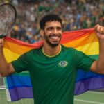 Com coragem e amor, João Silva quebra tabus no tênis profissional e inspira a comunidade LGBTQIA+