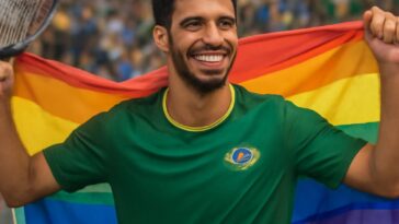Com coragem e amor, João Silva quebra tabus no tênis profissional e inspira a comunidade LGBTQIA+