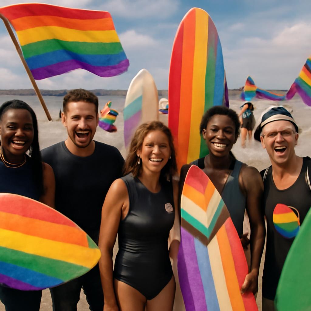 Retiro em Costa Rica cria espaço seguro e libertador para surfistas queer de todos os níveis