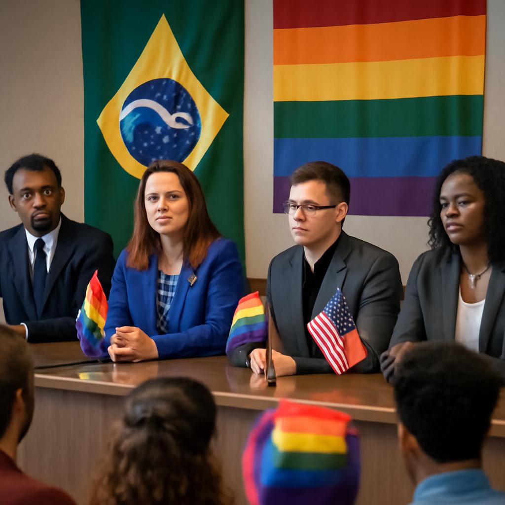 MPF promove debate sobre direitos LGBTQIA+ no Brasil e EUA 13 Evento no Rio reúne professor da Universidade de Columbia para discutir desafios e resistências LGBTQIA+