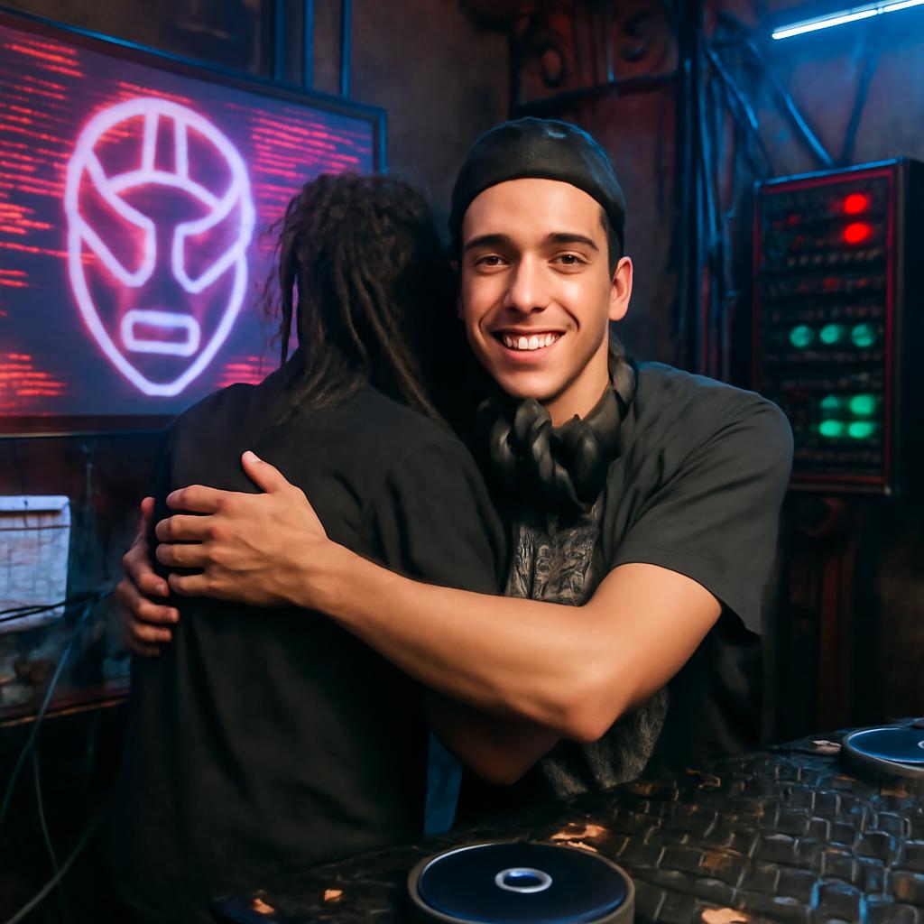 Duo eletrônico mistura beats intensos e parceria forte para criar uma experiência única e vibrante