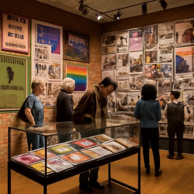 Mostra revela espaços e memórias LGBTQIA+ em Chicago, fortalecendo a luta e a arte queer