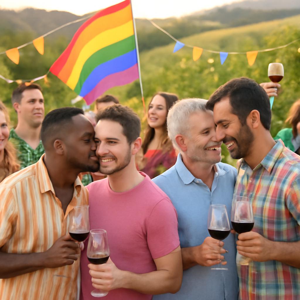 Evento reúne milhares para três dias de festas, vinhos e performances queer em Sonoma Wine Country