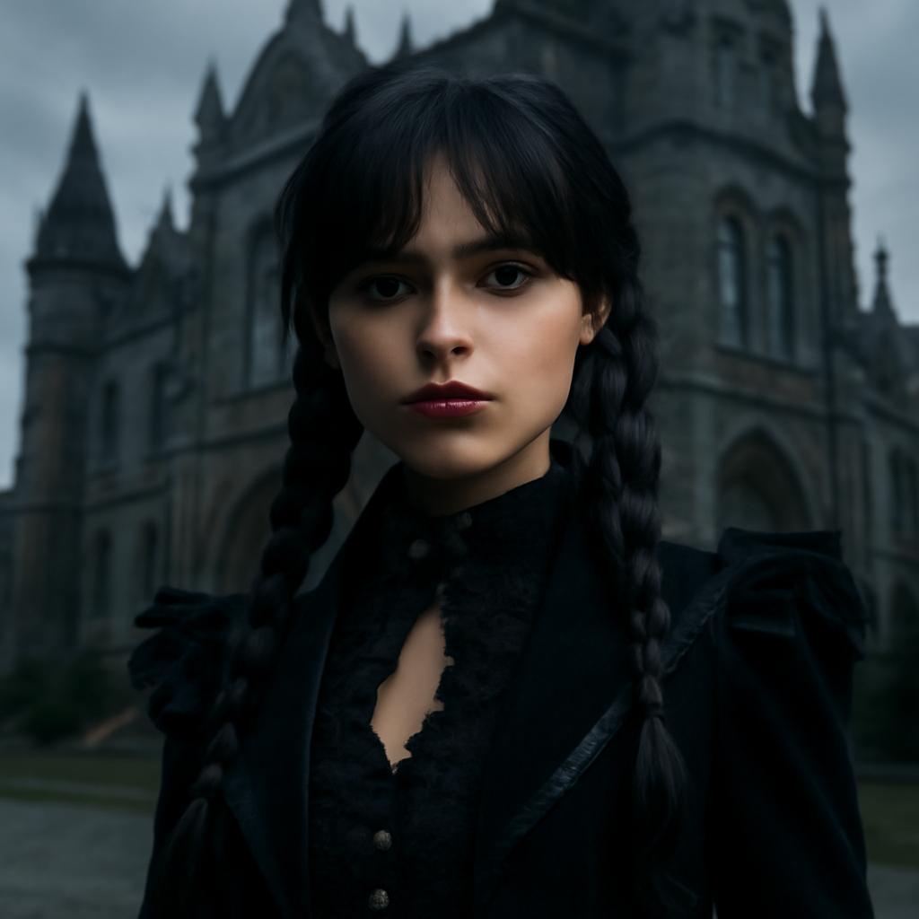 A série 'Wednesday' revive a moda gótica e traz representatividade queer com a atriz Jenna Ortega
