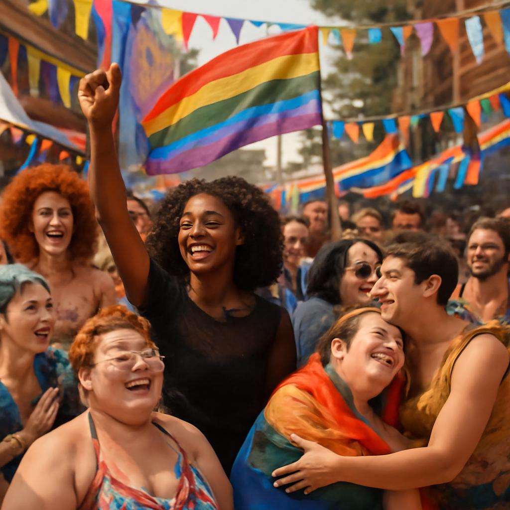 Evento gratuito em Los Angeles fortalece a comunidade queer com apoio mútuo e celebração política