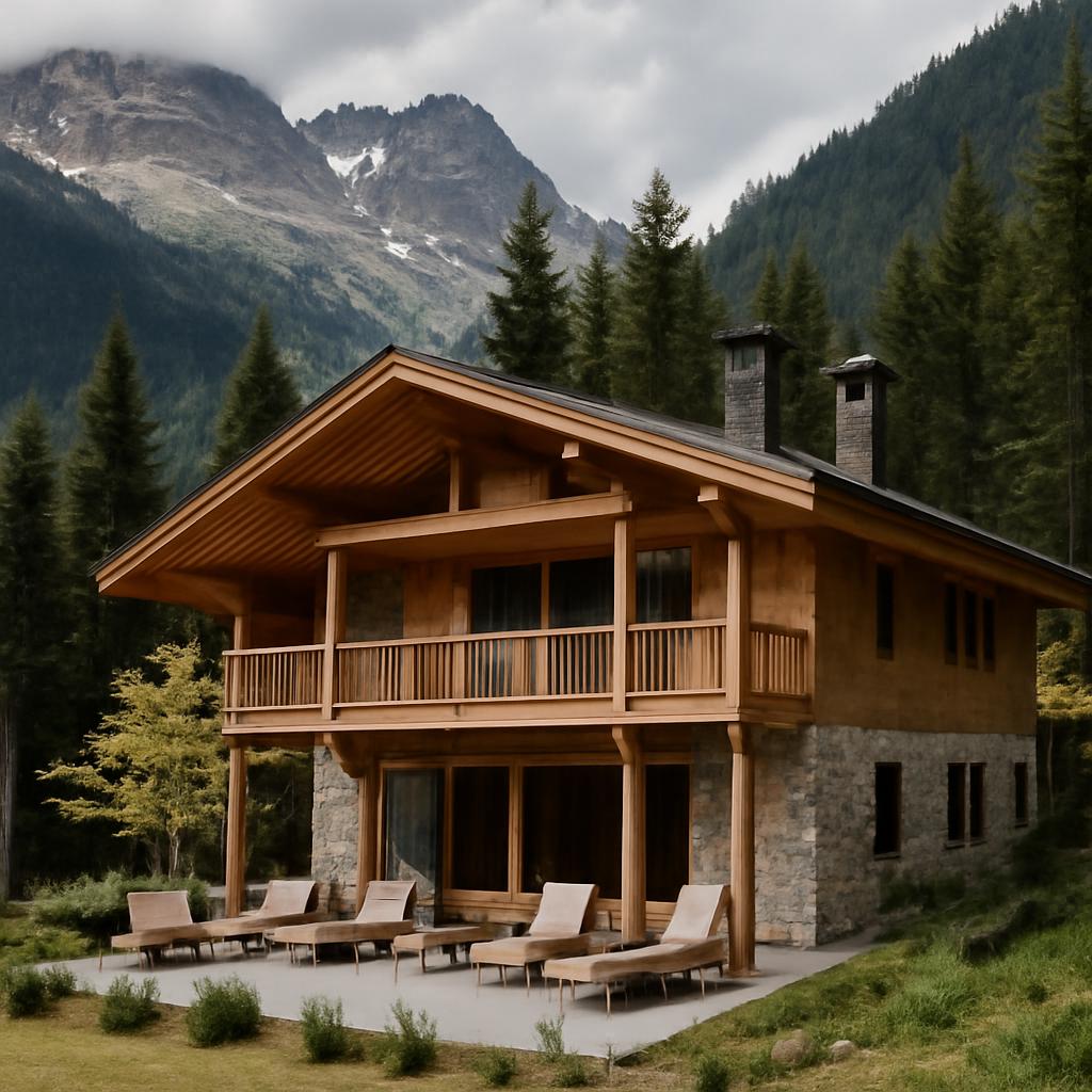 Hotel boutique adulto-only traz luxo minimalista e conexão com a natureza nos Alpes italianos