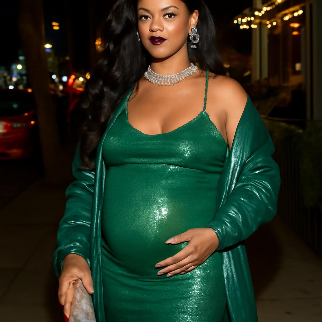 A diva da música e moda encanta fãs ao desfilar sua gravidez com looks deslumbrantes e cheios de personalidade