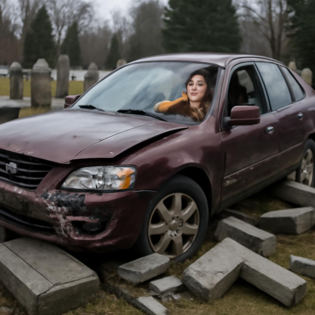 Mulher alcoolizada perde controle e destrói lápides em cemitério de Cedar Springs, lembrando a preciosidade da vida