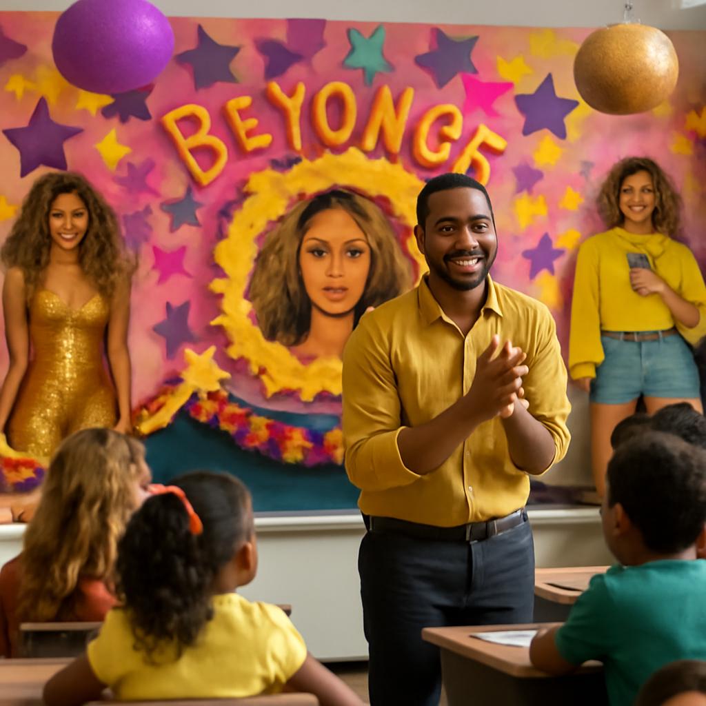 Na Centennial Academy, professor usa tema Beyoncé para inspirar e empoderar seus alunos do quinto ano