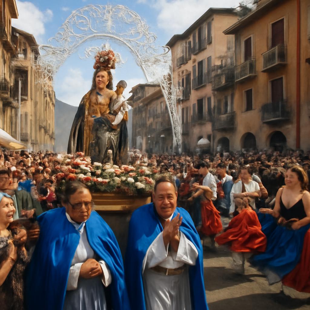 Celebração tradicional com novena, teatro, música e procissão no coração da comunidade LGBTQIA+