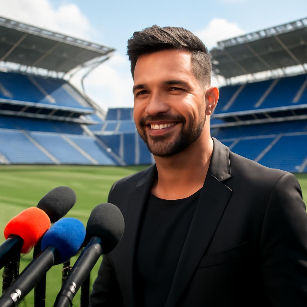 Cantor icônico leva seu espetáculo ao Claro Arena, prometendo uma noite inesquecível para os fãs em Santiago