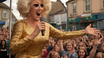 Drag queen britânico traz humor e bingo em noite imperdível para a comunidade LGBTQIA+