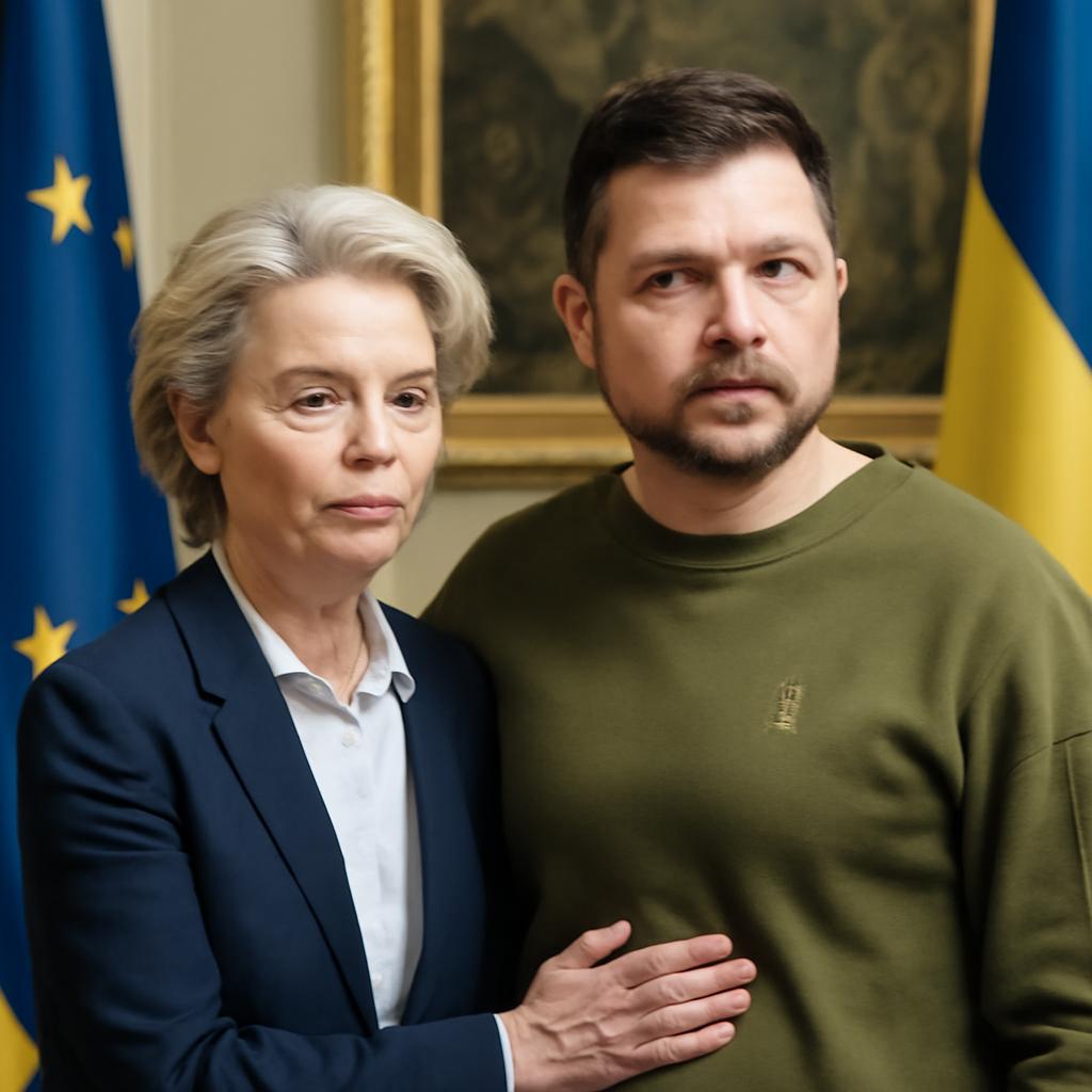 Von der Leyen reafirma apoio à Ucrânia em busca de paz duradoura 13 Presidente da Comissão Europeia destaca compromisso com reconstrução e ingresso da Ucrânia na UE