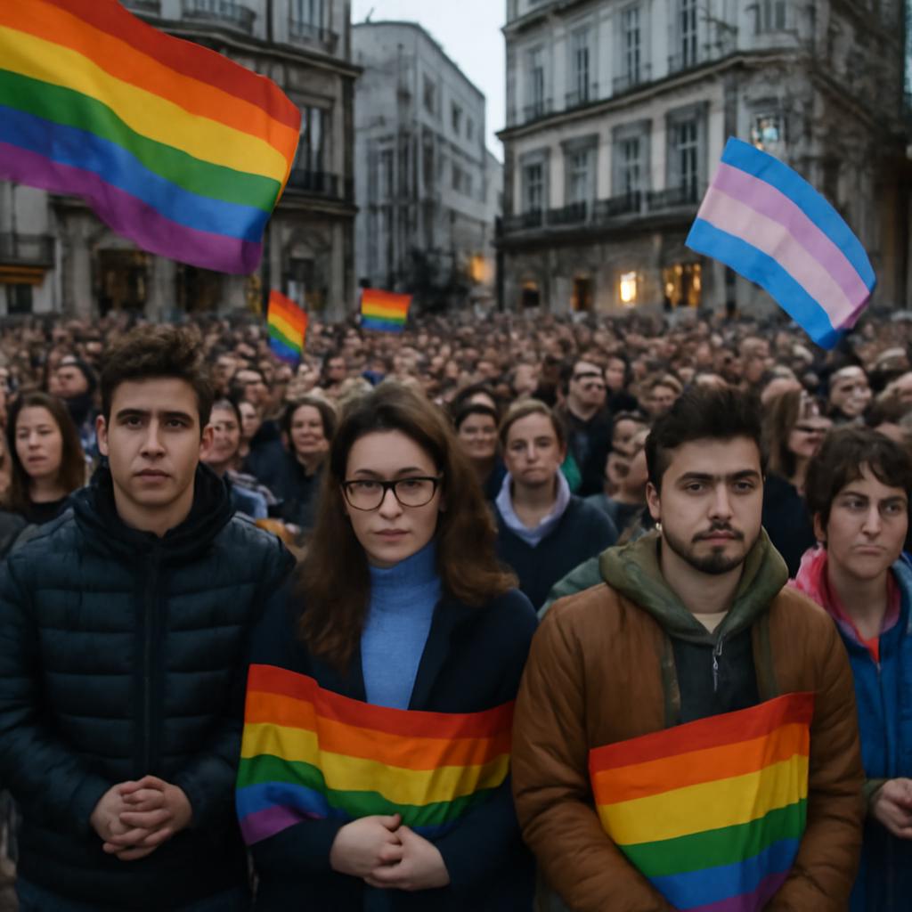 Concentração em Pontevedra contra agressão homofóbica a jovens LGBTQIA+ 13 Coletivo Avante LGBT+ convoca ato de repúdio após ataque violento na cidade galega